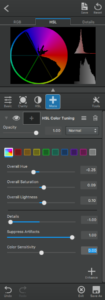 Topaz Studio - HSL Adjustment