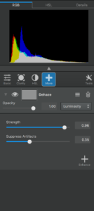 Topaz Studio - DeHaze Adjustment