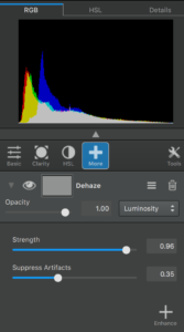 Topaz Studio - DeHaze Adjustment